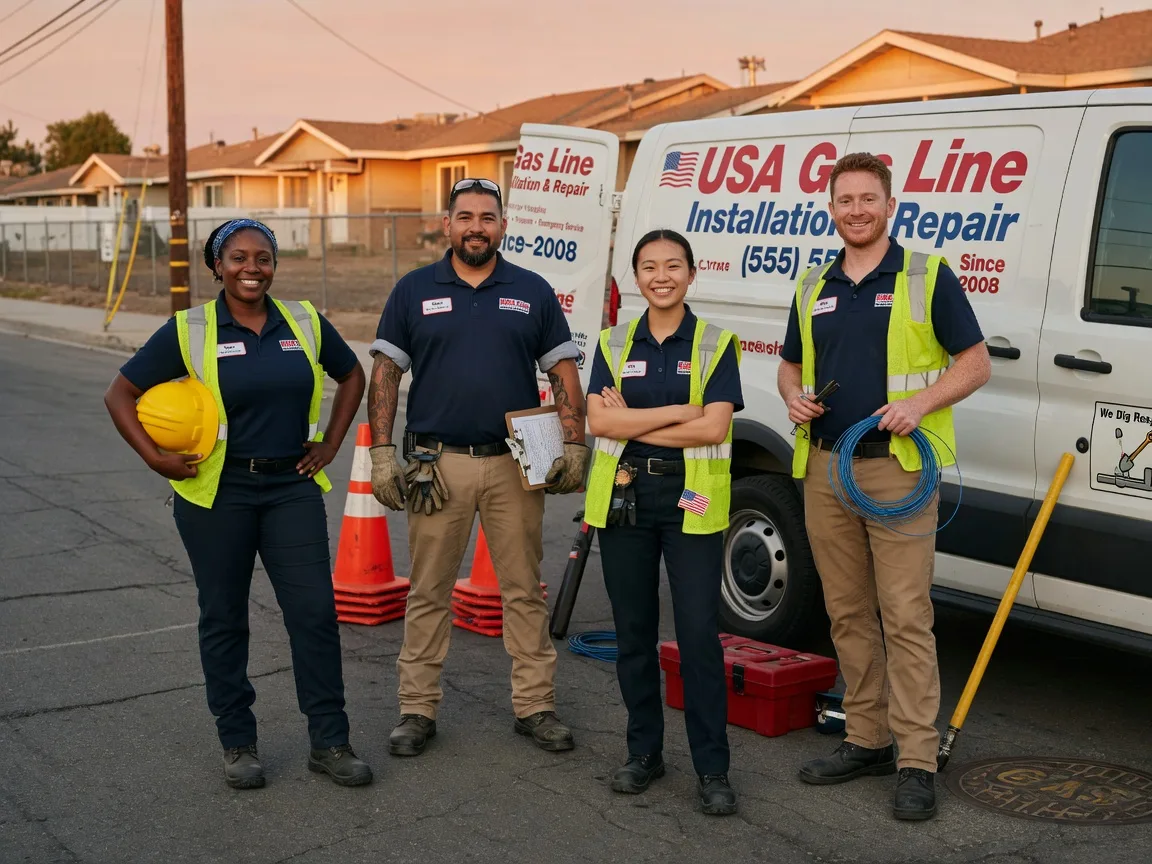 Gas Line Installation company in Dale, IL